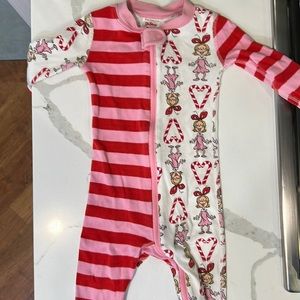 Hanna Andersson Cindy-Lou Who pajamas 18-24mo